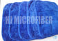 سوبر الامتصاص الأزرق اللون منشفة اليد ميكسروفيبر المرجان الصوف منشفة للمطبخ