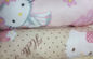 منشفة تيري برسومات كرتونية على شكل قطة وردية ستوكات 30 * 60 قماش من الألياف الدقيقة لتنظيف المطبخ يدويًا