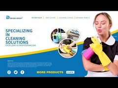 وسادات ممسحة من الألياف الدقيقة للجدران بحجم مخصص