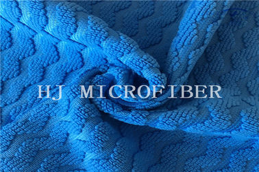 اللون الأزرق الجاكار لؤلؤة كبيرة النسيج ستوكات تنظيف القماش ل منشفة و المنسوجات المنزلية