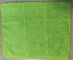 الأخضر الملتوية إعادة التركيب تيري النسيج ستوكات الغبار الممسحة 25 * 35cm 480gsm