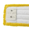 تويست كومة أبازيم معدنية كليب ممسحة مسطحة إعادة ملء الوسادة 18 بوصة أصفر